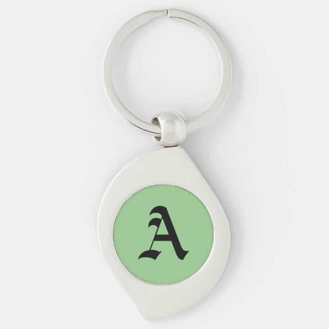 A Initial  Key Ring (Front)