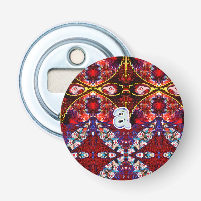 "a" Insert Clown Here Bottle Opener (Front)