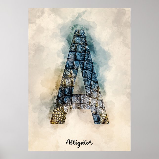 A is For Alligator Poster (Front)