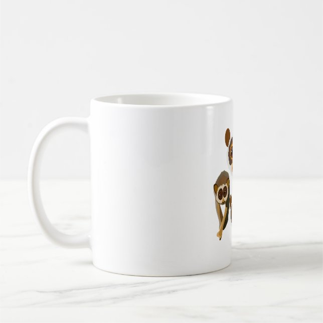 A is for Andean Bear Keeper Coffee Mug (Left)