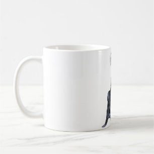 A is for Angolan Colobus Monkey Coffee Mug
