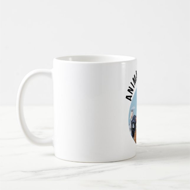 A is for Animal Keeper Coffee Mug (Left)