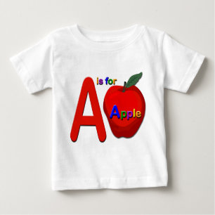 A is for Apple Infants T-shirt