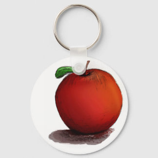 A is for Apple Key Ring