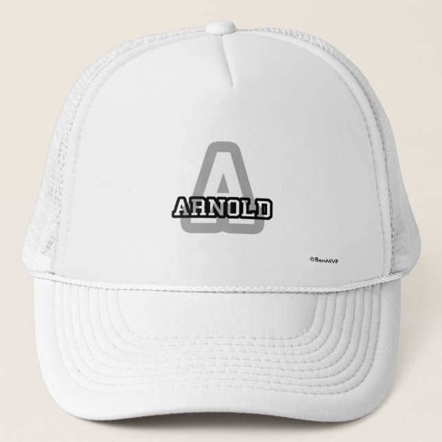A is for Arnold Trucker Hat (Front)