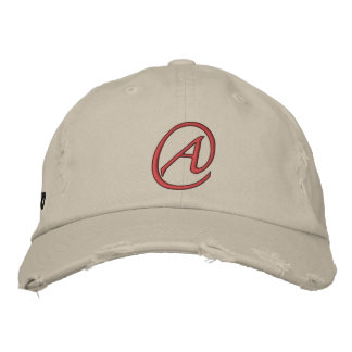 A is for Atheist Embroidered Hat