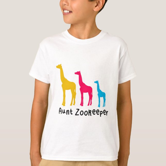 A is for Aunt Zookeeper T-Shirt (Front)