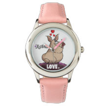 A. J. HOGG "LOVE" ANALOG WATCH
