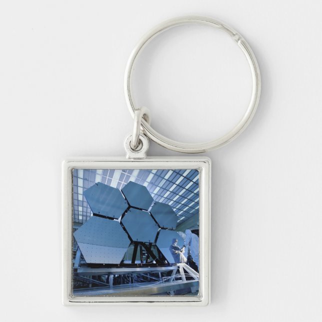 A James Webb Space Telescope array Key Ring (Front)
