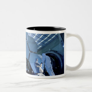 A James Webb Space Telescope array Two-Tone Coffee Mug