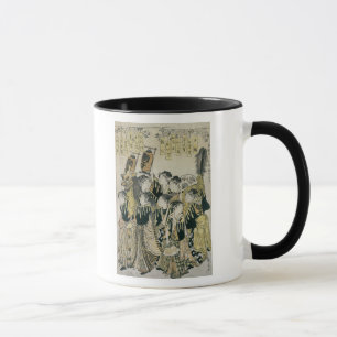 A Japanese Orchestra, Tosa School Mug