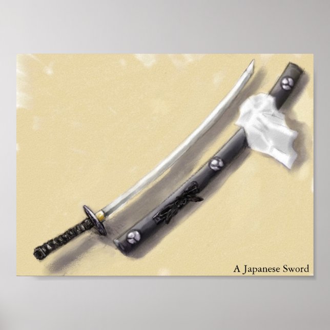 A Japanese Sword Poster (Front)