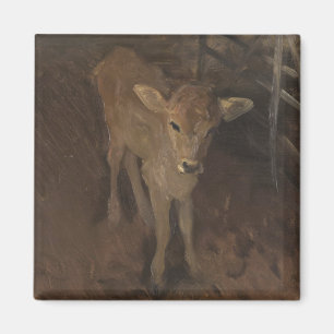 A Jersey Calf Magnet