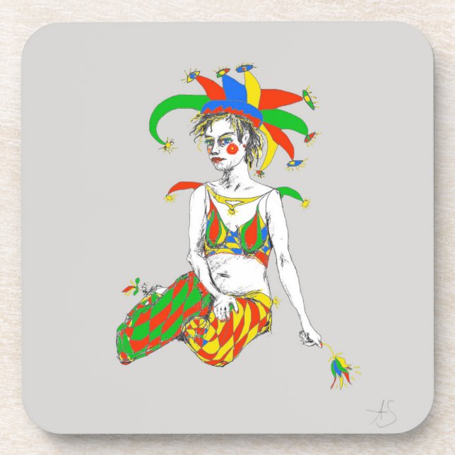 A jester coaster (Front)