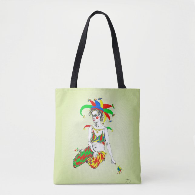 A Jester  Tote Bag (Front)