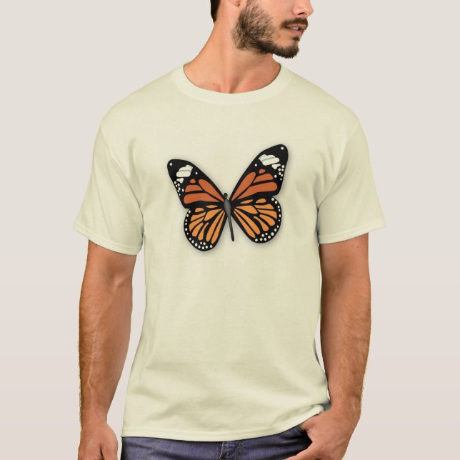 A Jewelled Monarch Butterfly T-Shirt (Front)