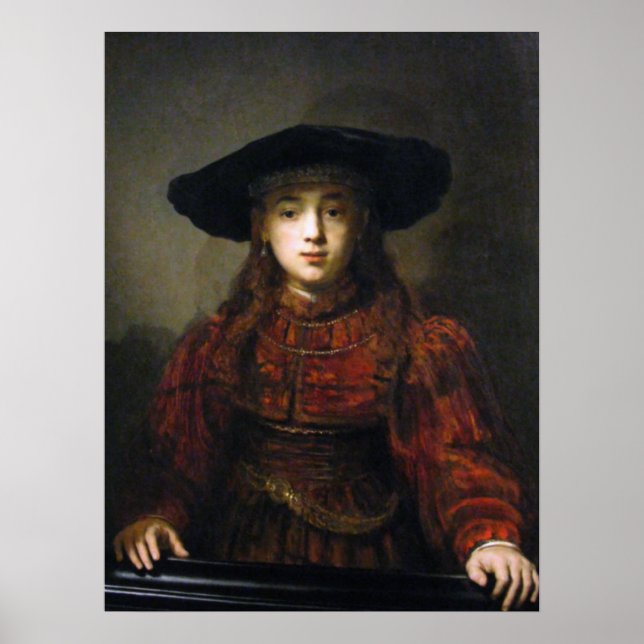 A Jewish Bride - Rembrandt - 1641 Poster (Front)
