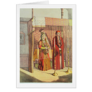 A Jewish Marriage, engraved by Charles Parsons, 18