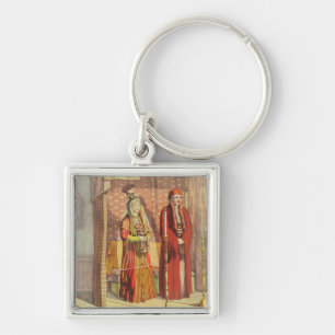 A Jewish Marriage, engraved by Charles Parsons, 18 Key Ring