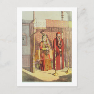 A Jewish Marriage, engraved by Charles Parsons, 18 Postcard