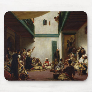 A Jewish wedding in Morocco, 1841 Mouse Pad