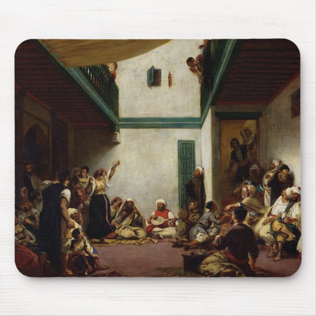 A Jewish wedding in Morocco, 1841 Mouse Pad (Front)