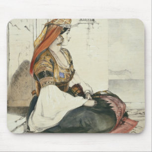 A Jewish Woman of Gibraltar, from 'Sketches of Spa Mouse Pad