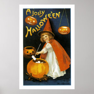 A Jolly Halloween Poster