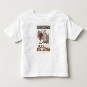 A Jolly HalloweenRestoration Dressed Couple Toddler T-Shirt