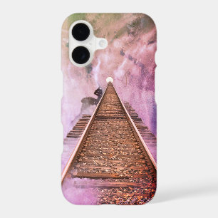 A journey less travelled phone case.