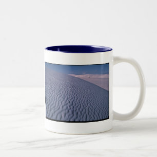 A journey of a thousand miles begins ... Two-Tone coffee mug