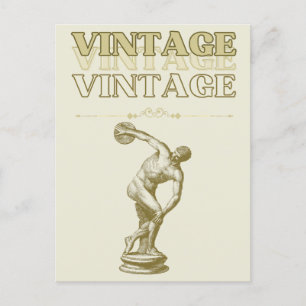 A Journey through Vintage Aesthetic Postcard