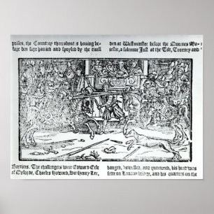 A Jousting Tournament Poster