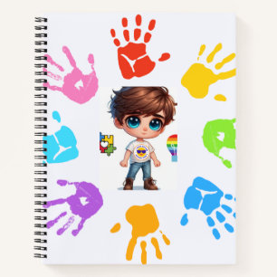 A Joyful Celebration of Autism Awareness" Notebook