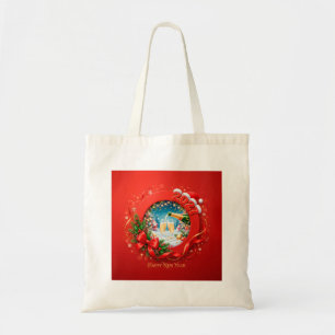 A joyful design to welcome 2027 tote bag