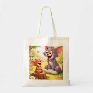A Joyful Pause in the Garden Tote Bag