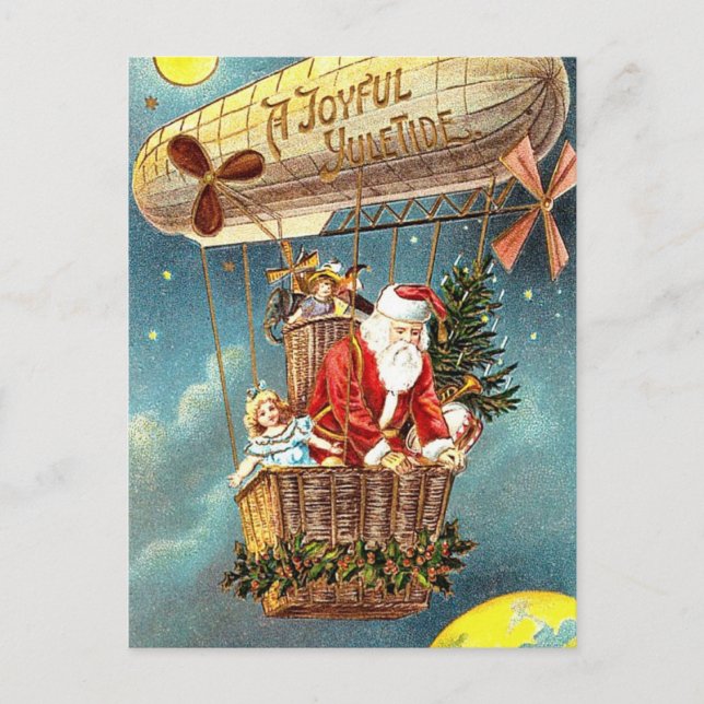 A joyful Yule Tide Postcard (Front)