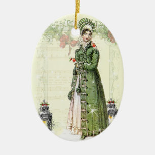 A Joyous Noel Ceramic Ornament