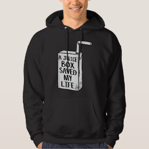 A Juice Box Saved My Life Diabetes Awareness Hoodie