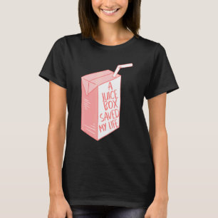 A Juice Box Saved My Life Diabetes Ketoacidosis Dm T-Shirt
