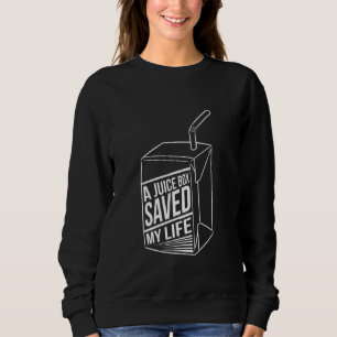 A Juice Box Saved My Life Funny Diabetes T Shirt
