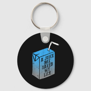 A Juice Box Saved My Life T1d Diabetes Awareness M Key Ring