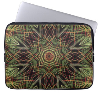 A Kaleidoscope of Green Laptop Case 13 Inch