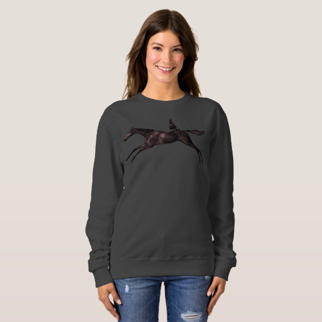 A Kangaroo And A Horse T-Shirt Sweatshirt (Front Full)