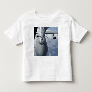 A KC-10 Extender prepares to refuel a C-5 Galax Toddler T-Shirt