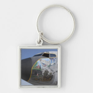 A KC-135 Stratotankerdisplaying patriotic nose Key Ring