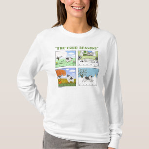 A Keeshond's Four Seasons T-Shirt