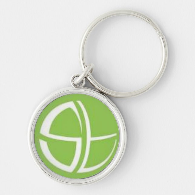 A key-chain with Sachin Tendulkar's logo Key Ring (Front)