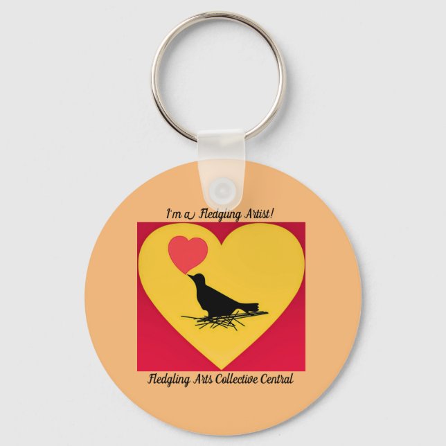 A Keyring To Promote Positive Mental Health! (Front)