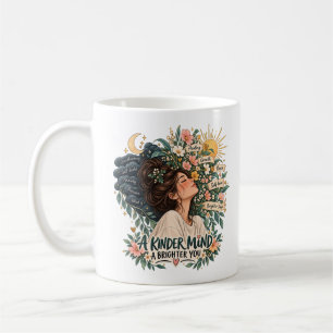 A Kinder Mind A Brighter You Mental Health Mug